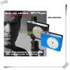 Wholesale -4GB mp3 player music spy cam dv dvr video camera ccd camcorder 640*480 free shipping