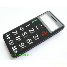 2PC * W02 - Voor Senior, ouderen, als cadeau aan Moeder, Vader 2010 nieuw model Speciale mobiele telefoon