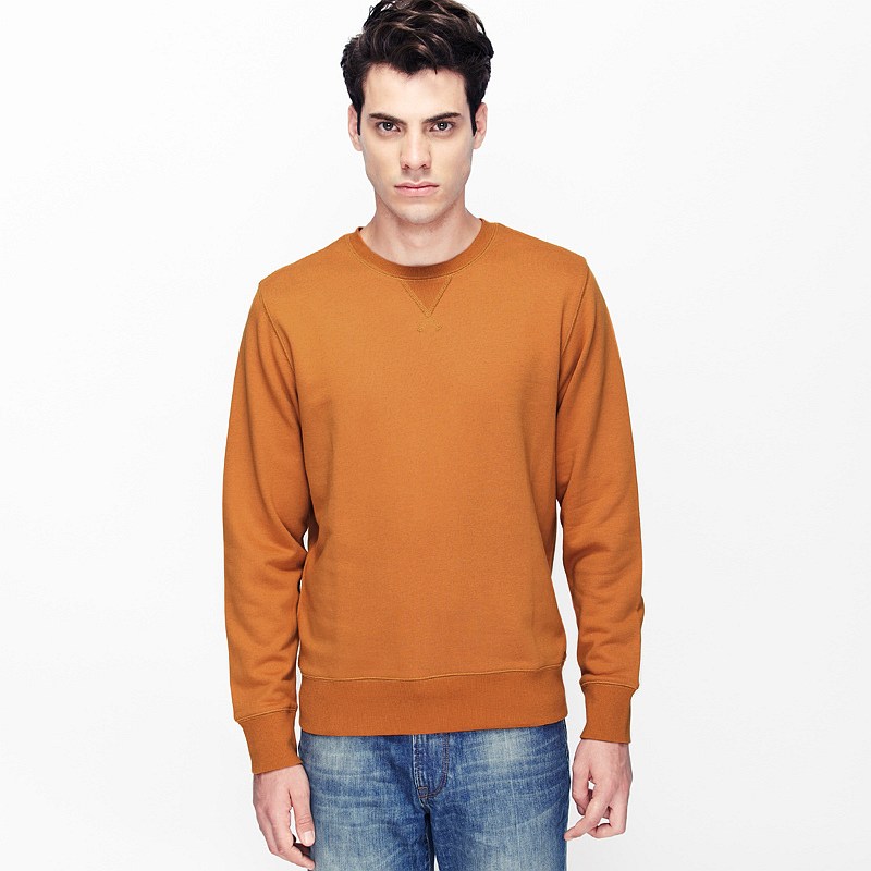 dark orange sweater mens