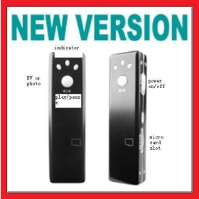 10pcs/lot Mini Digital Video Recorder Gum Spy Camera DVR 30f Nouveau 1280 * 960 8gb