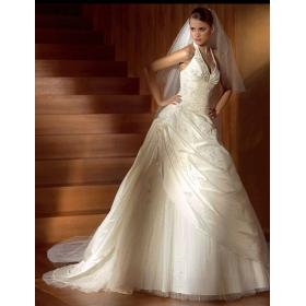 Good quality New Custom-Made Strapless  dress Wedding Dresses Good Wedding Dress 9