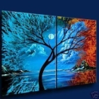 BEAUTIFUL MODERN ABSTRACT OIL PAINTING ART