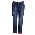 VANCL Idona Slim Fit Tapered Jeans W192 Blue SKU:130860