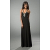 A-line Halter necklines  floor-length wedding dress dinner jacket dress coat tails formal dress Evening/Prom/Party/Cocktail dress Bridesmaid Dress NO.09