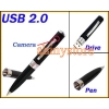 Wholesale- 4G MP9 Hidden Spy Camer Camcorder Microphone Drive Pen DVR Cam Video Camera -free shipping-shinystore