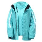 VANCL Julia 3-in-1 Outdoor Jacket With Hood (Women) Blue SKU:184956