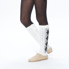 VANCL Cable Knit Argyle Leg Warmers (Women) White SKU:184115