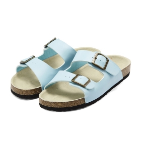 VANCL Ayanna Dual Strap Sandals (Women) Blue SKU:176512