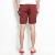 VANCL Johnny Solid Casual Shorts (Men) Red SKU:193523
