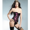 Free Shipping+Wholesale NEW Sexy Costume Sexy Lingerie  Corset Bustier+G-String SIZE: S/M/L/XL D041