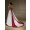Free Shipping!  Solid or Two Tone Duchess Satin white / ivory wedding dress ML148