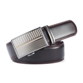 VANCL Robin Plate Buckle Leather Belt (mænd) Brown SKU: 742.848