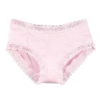 VANCL Alice Lace Tipping Modal Brief (Women) Light Pink SKU:638851