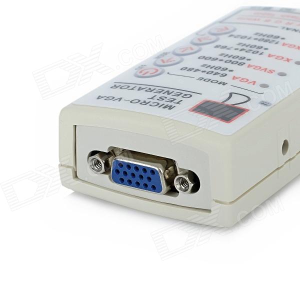 PC Monitor Display Test VGA Signal Generator White Wholesale PC