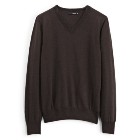 VANCL Marcus Wool Sweater (Men) Brown SKU:775507