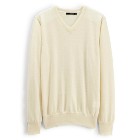 VANCL Marcus Wool Sweater (Men) Raw White SKU:775508