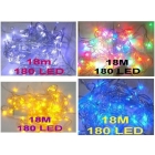 EU plug 180 LED 18M String Fairy Lights for wedding party,Christmas LED Lights,20pcs/lot 