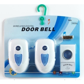 5PC*DOOR BELL  Wireless easy mounting design  Door bell Wireless easy mounting design FK003A2(AC)  free shipping---dropstore