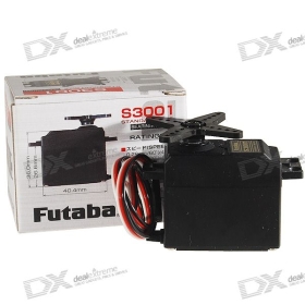 (Only Wholesale) Futaba S3001 Servo with Gears and Parts (2.4~3.0kg Torque) SKU:20090