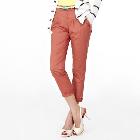 VANCL Lillianna Pleated Capri Pants (Women) Brick Red SKU:193553