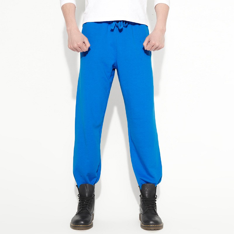 blue sweatpants mens