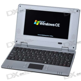 7 " TFT LCD Windows CE 6,0 ARM procesora WM8505 WiFi UMPC netbook ( 2GB Flash Disk / USB Host / SD utor / LAN )
