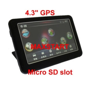 4.3 Inch GPS Navigation Free Map(Ms-GPS434)
