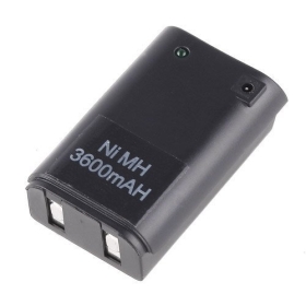 3600mAh Ni- MH genopladeligt batteri til Xbox 360 controller + oplader gratis forsendelse