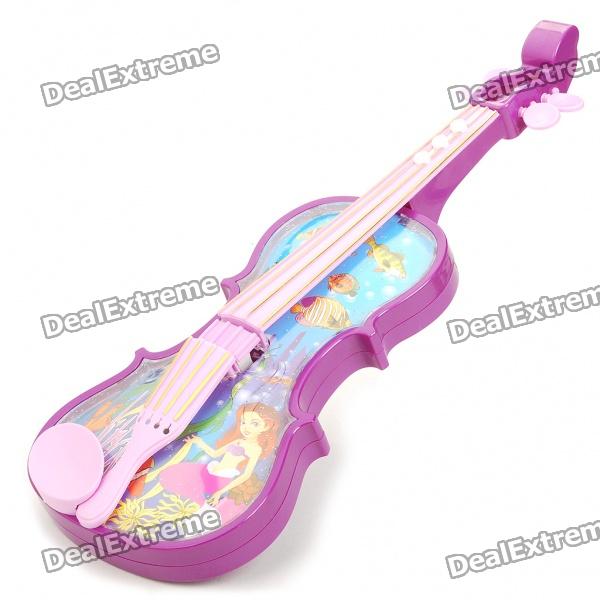 purple toy violin