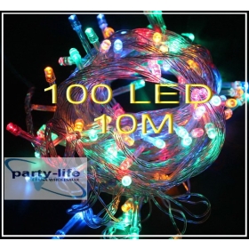 100 LED 10M christmas wedding String Fairy Lights color,10pcs/lot 