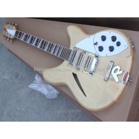 2012 New Wholesales 370 3 pickups electric guitar in natural finish FR010