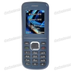 C1 1.8" LCD Dual SIM Dual Network Standby Dualband GSM Cell Phone w/ Flashlight + FM (Blue)