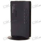 Standalone Analog TV Tuner Box with Remote - High Resolution 1680*1050px (View TV on LCD without PC)