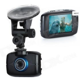 Αδιάβροχη 2.0 " ανθεκτική οθόνη αφής 1.3 MP Sport ψηφιακή φωτογραφική μηχανή / αυτοκίνητο DVR Camcorder - Μπλε