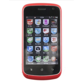 K- Touch U2 3.5 " מערכת ההפעלה אנדרואיד v2.2 3G 5.0MP CMOS WIFI GPS GSM SNS AP Bluetooth FM נעול משלוח חינם נייד נייד