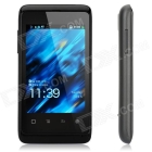 K- W619 Aliyun OS 2012 WCDMA Bar Phone w/ 3.5" Capacitive, GPS, Wi-Fi and Dual-SIM - Black