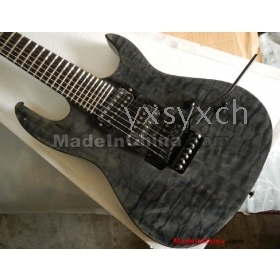 Free shipping Wholesale new style mahogany body 7 strings gray pearl vibrato electric guitar in stock 