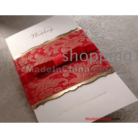 100pcs CW1024 Invitation card/Wedding Invitations/wedding cards fast shipping 