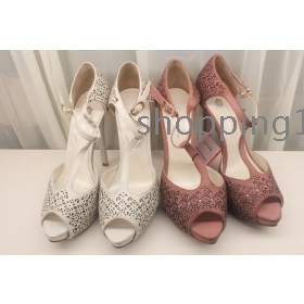 Hollow out fish mouth shoes wedding shoes birde shoes sandal shoes for size:35-39