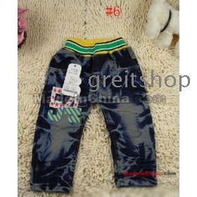 2012 New Boy Styler Dżinsy dziecięce Jeana Boy pants w Spodnie jeansowe spodnie Cowboy 12318