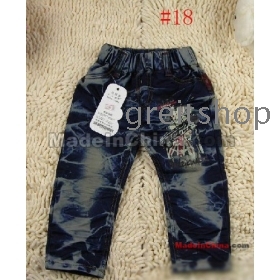 Jeans cowboy ansima i pantaloni 2012 nuova styler Boy Jeans Bambini Jean pantaloni ragazzo di 12828