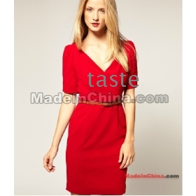 2012 שמלות קיץ שמלת משלוח חינם עבור שמלות נשים מזדמנת שמלה חדשה אופנה לנשים M052
