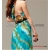 New Fashion V-Ausschnitt Floral Kleid , Bohemian-Stil Maxi Chiffon-langer Rock , freies Verschiffen -05