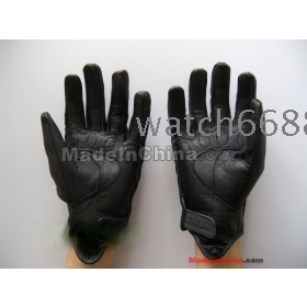 Icon Pursuit Stealth Leather Gloves/Genuine Leather Motorcycle Racing Gloves/Motorcycle Riding Gloves/Motorbike Glove gh