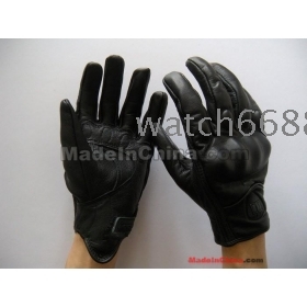 Icon Pursuit Stealth Leather Gloves/Genuine Leather Motorcycle Racing Gloves/Motorcycle Riding Gloves/Motorbike Glove ghg