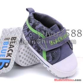 2012 black&blue brand EuropeStyle gray Children's Shoes  First Walker Shoes