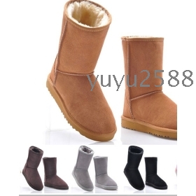 Top quality Buz boot girl's boots shoe women's Snow Winter Boots without box all size US5-US10 2pcs/lot Free Shipping TQ1 