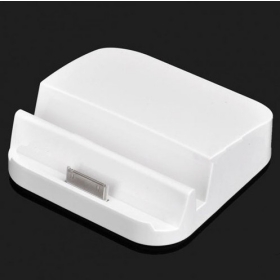 Rechargeable 6000mAh Emergency Battery Charging Dock Holder for  /  2 - White