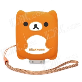 Cute Cartoon Pattern 3000mAh External Power Charger for  /  +  - Brown + White