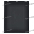 Matowe ochronna budzenie / pokrywy skrzynka inteligentnego uśpienia z ściereczka do czyszczenia iPad 2 - Czarny